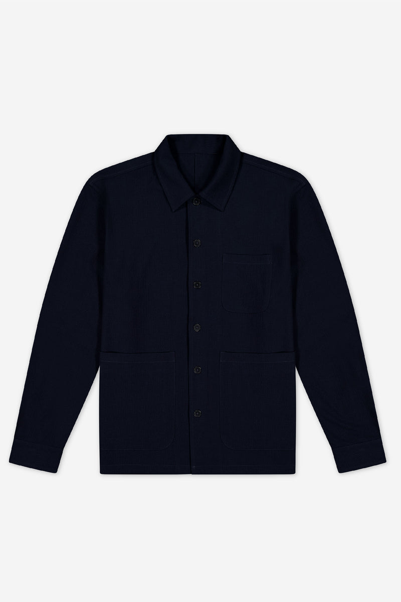 ジャケット・アウター EAST HARBOUR SURPLUS SEERSUCKER JACKET east harbour surplus palm 85 jacket seersucker white blue