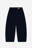 Dart-Knee Pleated Trousers