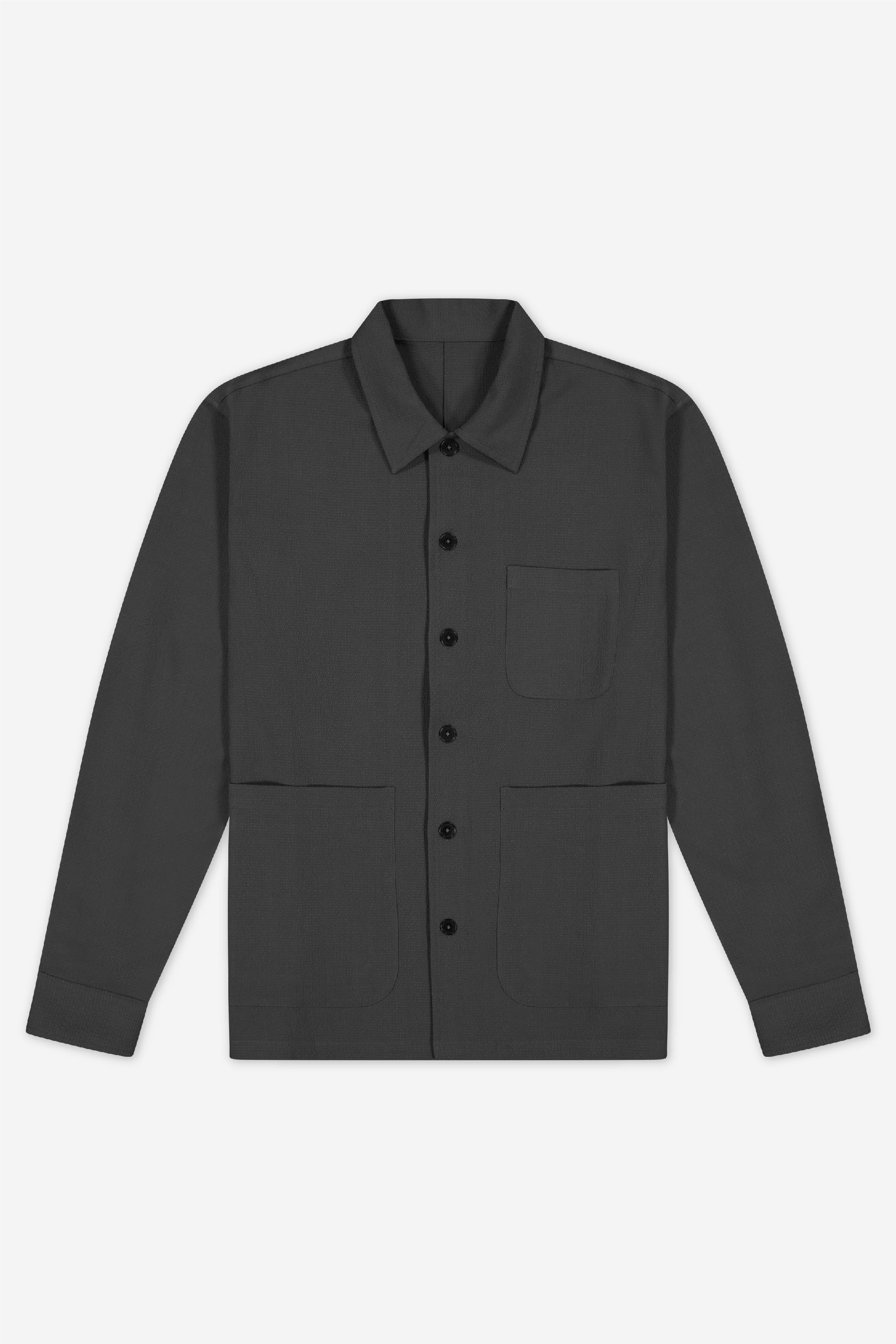 Seersucker Shacket