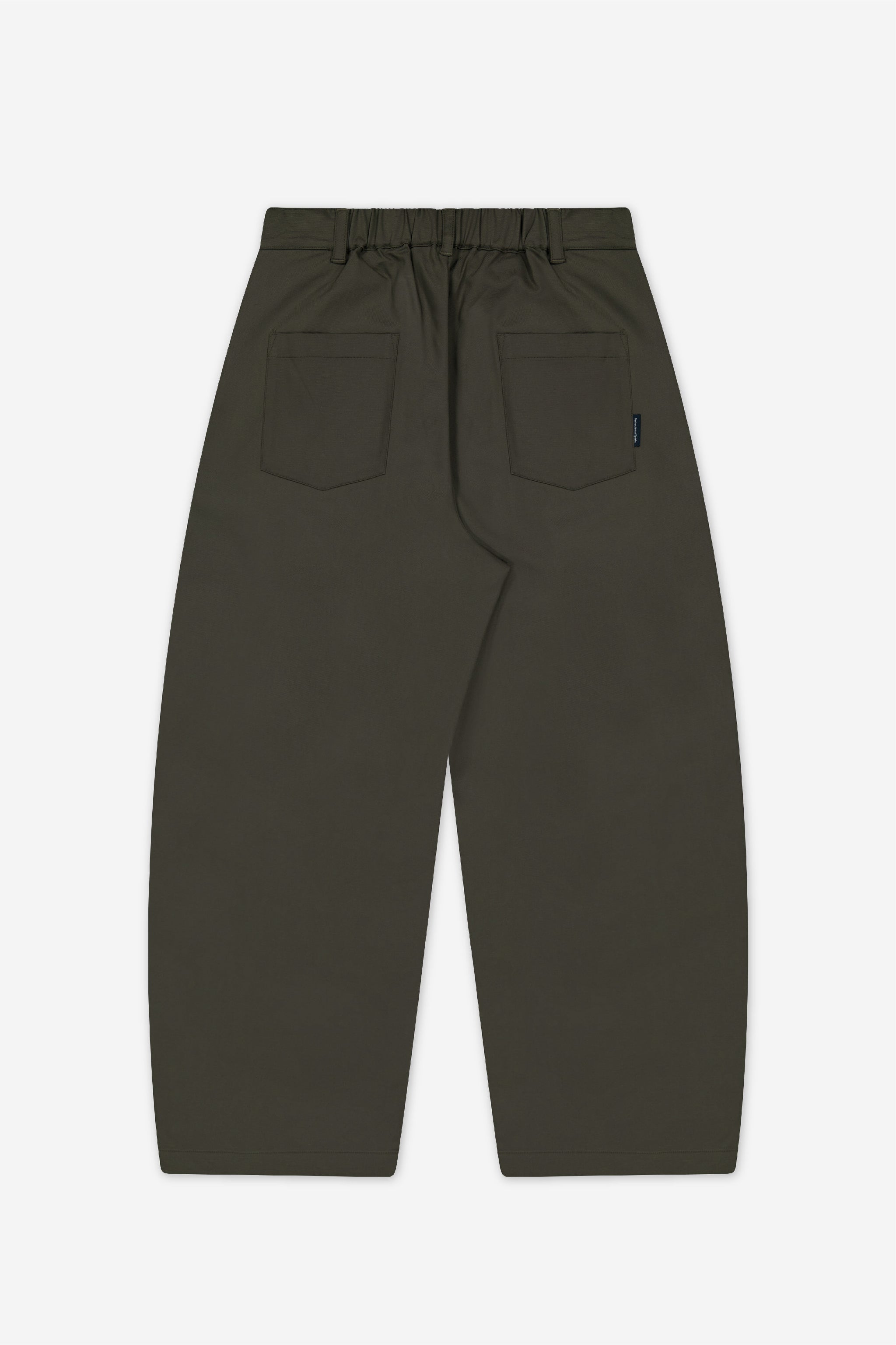 Dart-Knee Pleated Trousers