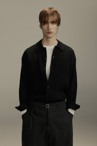 Pleated Big Business Shirt