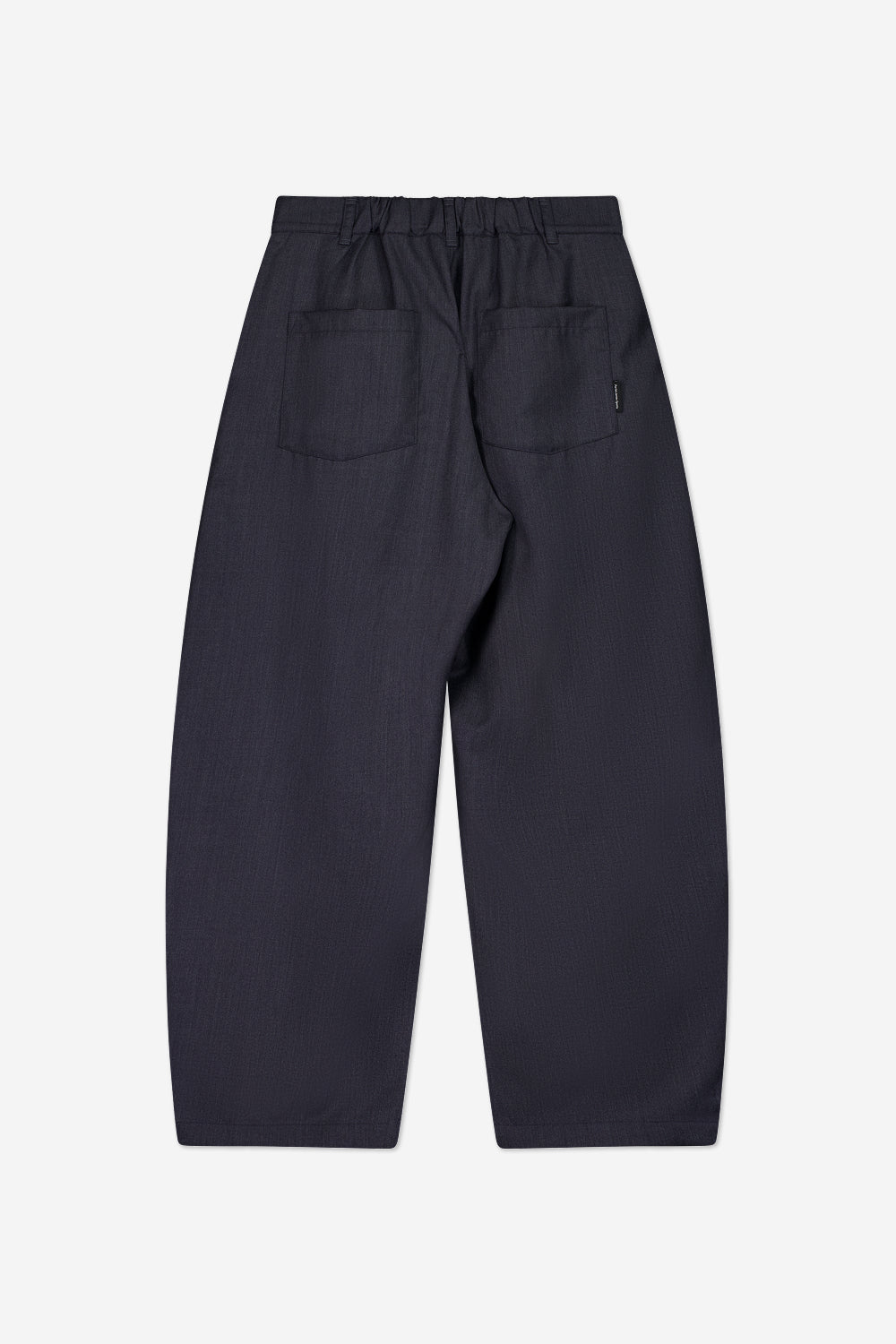 Dart-Knee Pleated Trousers
