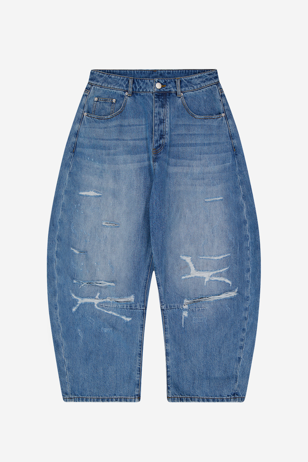 Dart-Knee Denim