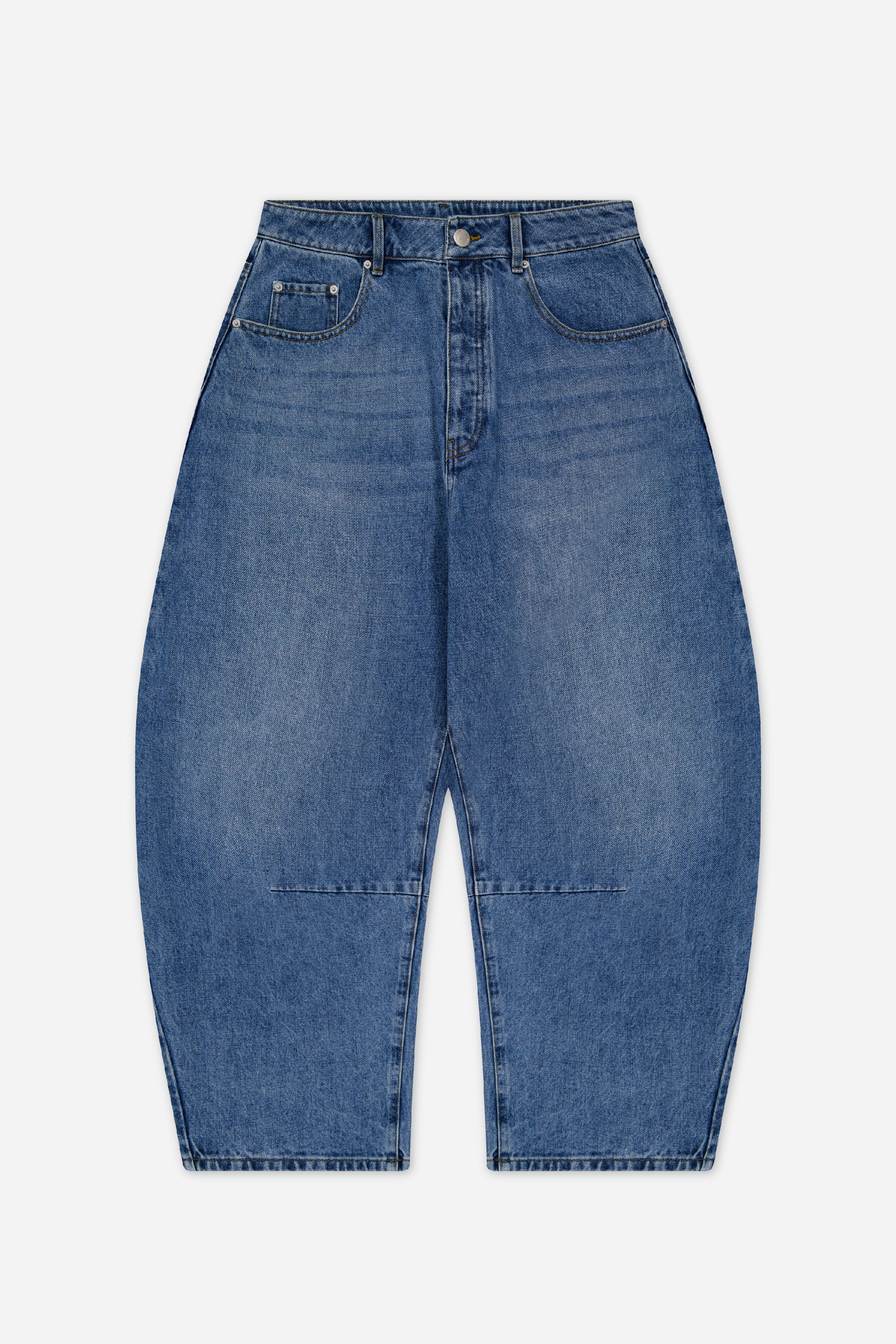 Dart-Knee Denim