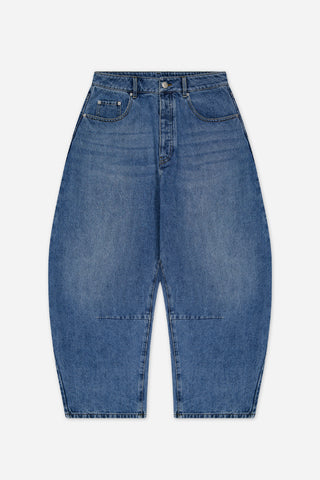Dart-Knee Denim