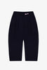 Dart-Knee Pleated Trousers