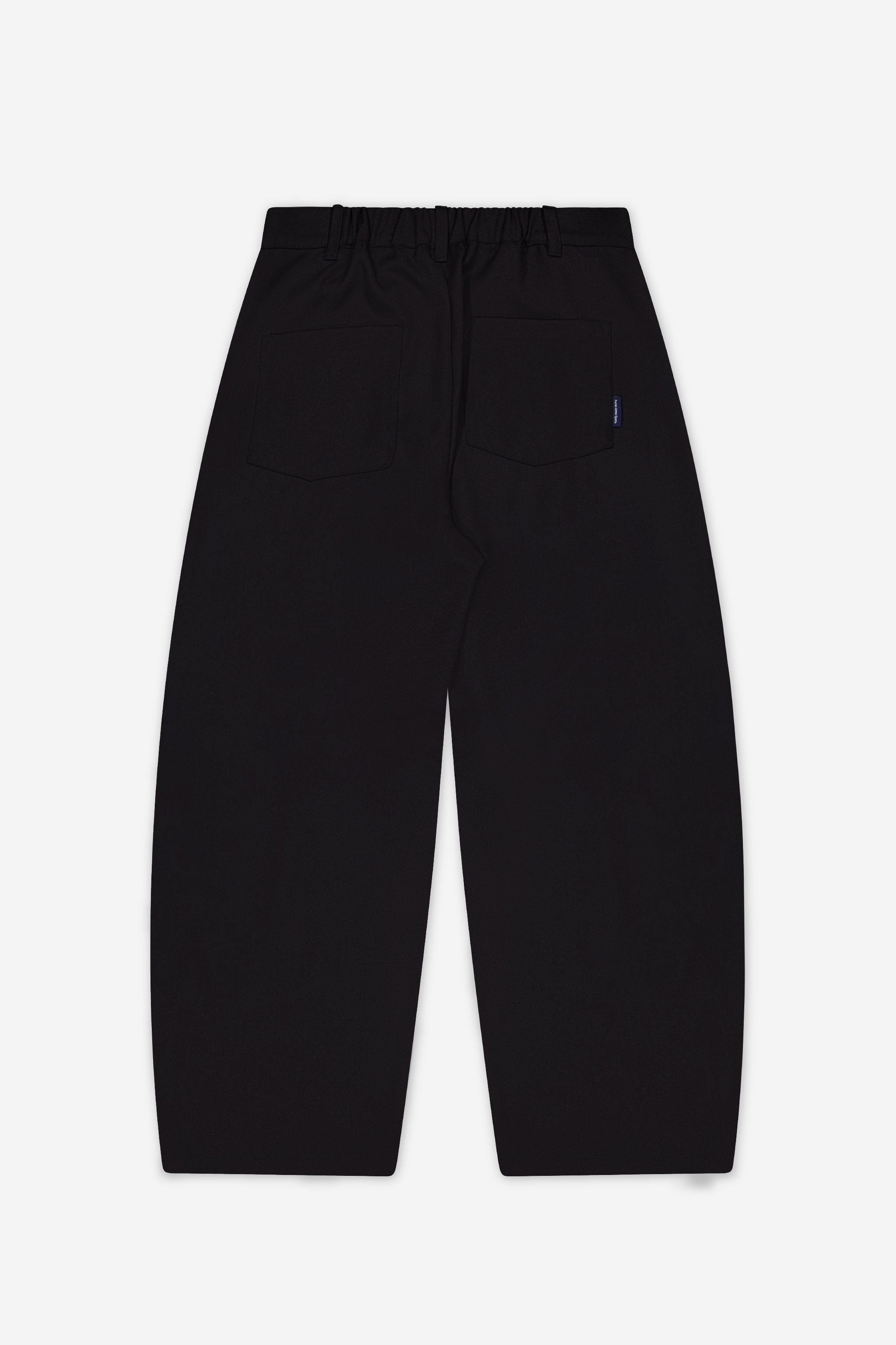 Dart-Knee Pleated Trousers