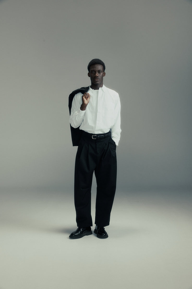 Tailored Pleated Trousers