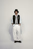 Dart-Knee Pleated Trousers