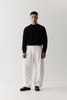 Dart-Knee Pleated Trousers