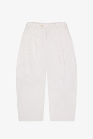 Dart-Knee Pleated Trousers