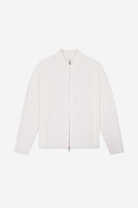 Zip-Up Drop Knit