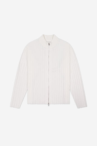 Zip-Up Drop Knit