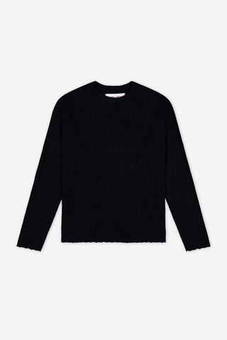 L/S Drop Knit