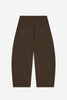 Dart-Knee Pleated Trousers