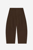 Dart-Knee Pleated Trousers