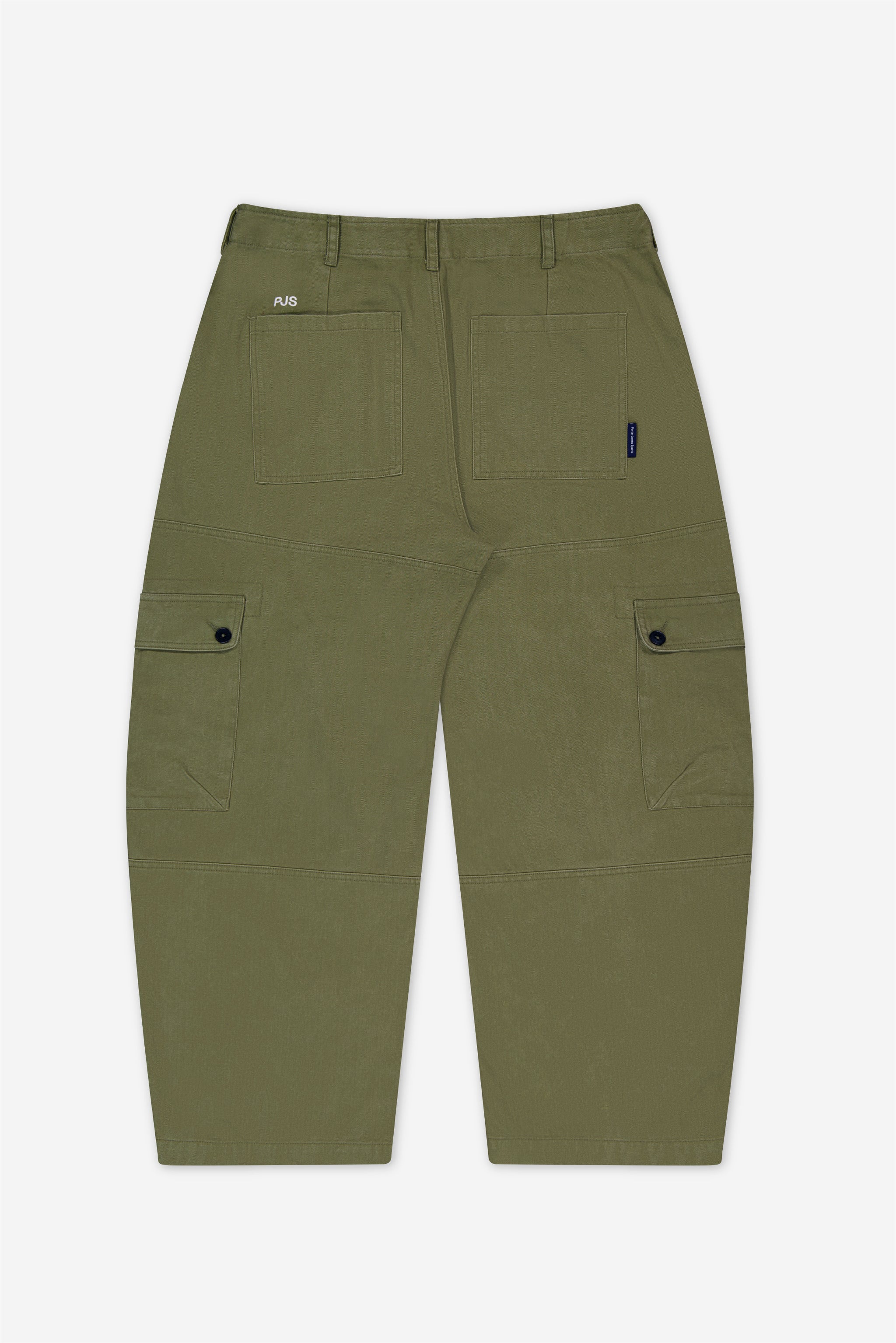 Dart-Knee Cargo Pants