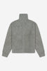 Brushed Knitted Zip-Up