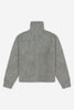 Brushed Knitted Zip-Up