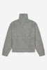 Brushed Knitted Zip-Up