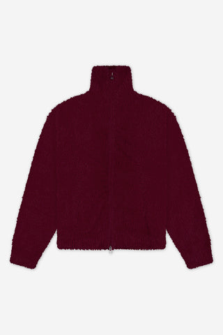 Brushed Knitted Zip-Up