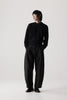 Dart-Knee Pleated Trousers
