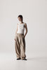 Dart-Knee Pleated Trousers