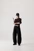 Dart-Knee Pleated Trousers