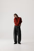 Dart-Knee Pleated Trousers