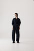 Dart-Knee Pleated Trousers