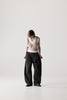 Dart-Knee Pleated Trousers