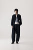 Dart-Knee Pleated Trousers