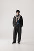 Dart-Knee Pleated Trousers