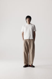 Dart-Knee Pleated Trousers