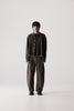 Dart-Knee Pleated Trousers