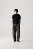 Dart-Knee Pleated Trousers