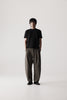 Dart-Knee Pleated Trousers