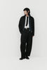 Dart-Knee Pleated Trousers