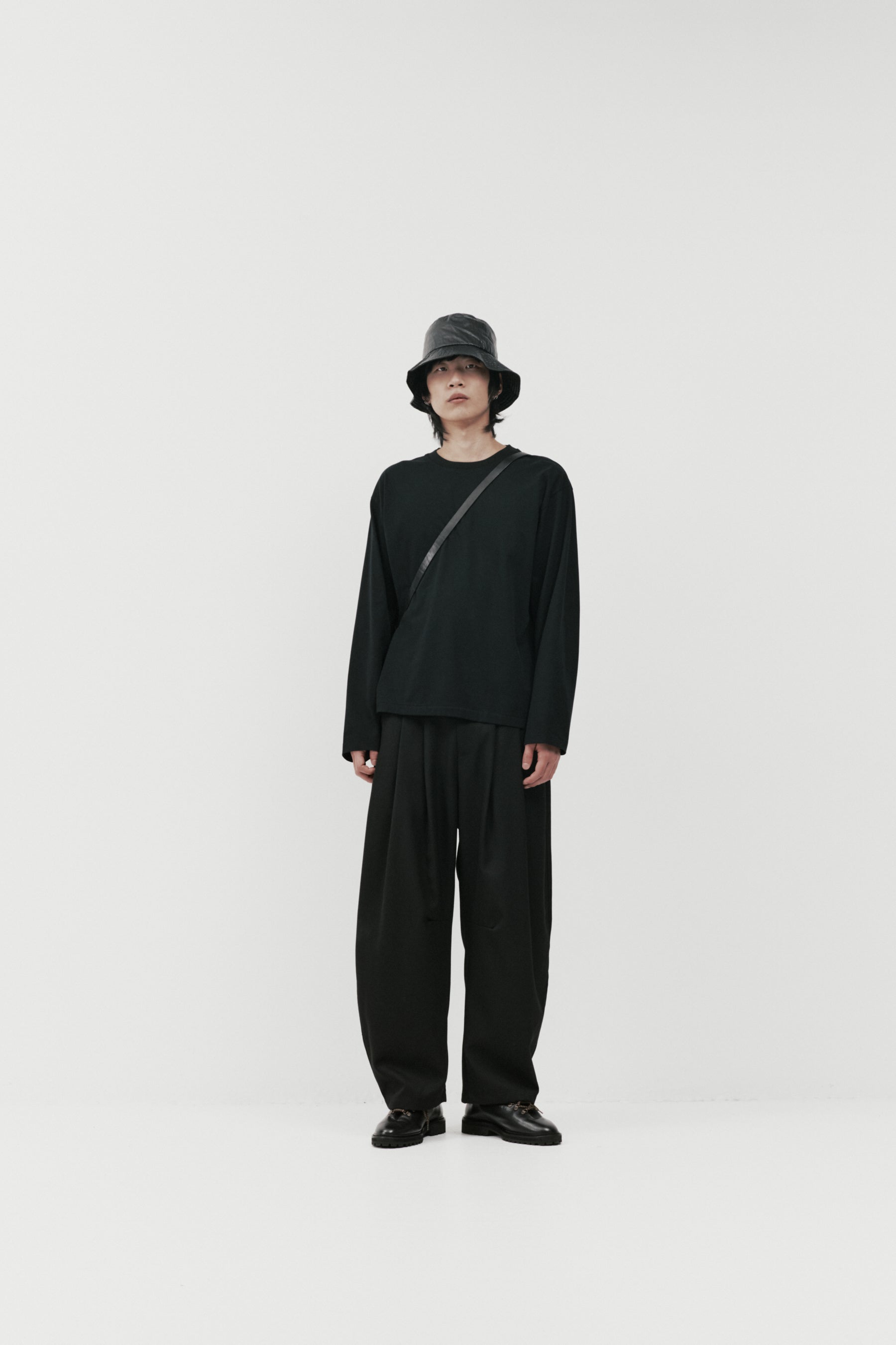 パンツ Porter James Sports Pleated Trousers Dart-Knee Pleated Trousers
