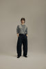 Dart-Knee Pleated Trousers