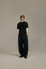 Dart-Knee Pleated Trousers