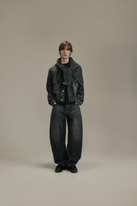 Dart-Knee Denim