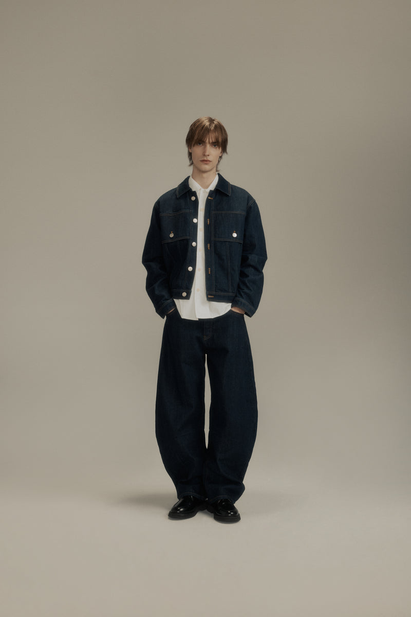 Dart-Knee Denim