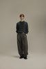 Dart-Knee Pleated Trousers