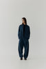 Dart-Knee Pleated Trousers