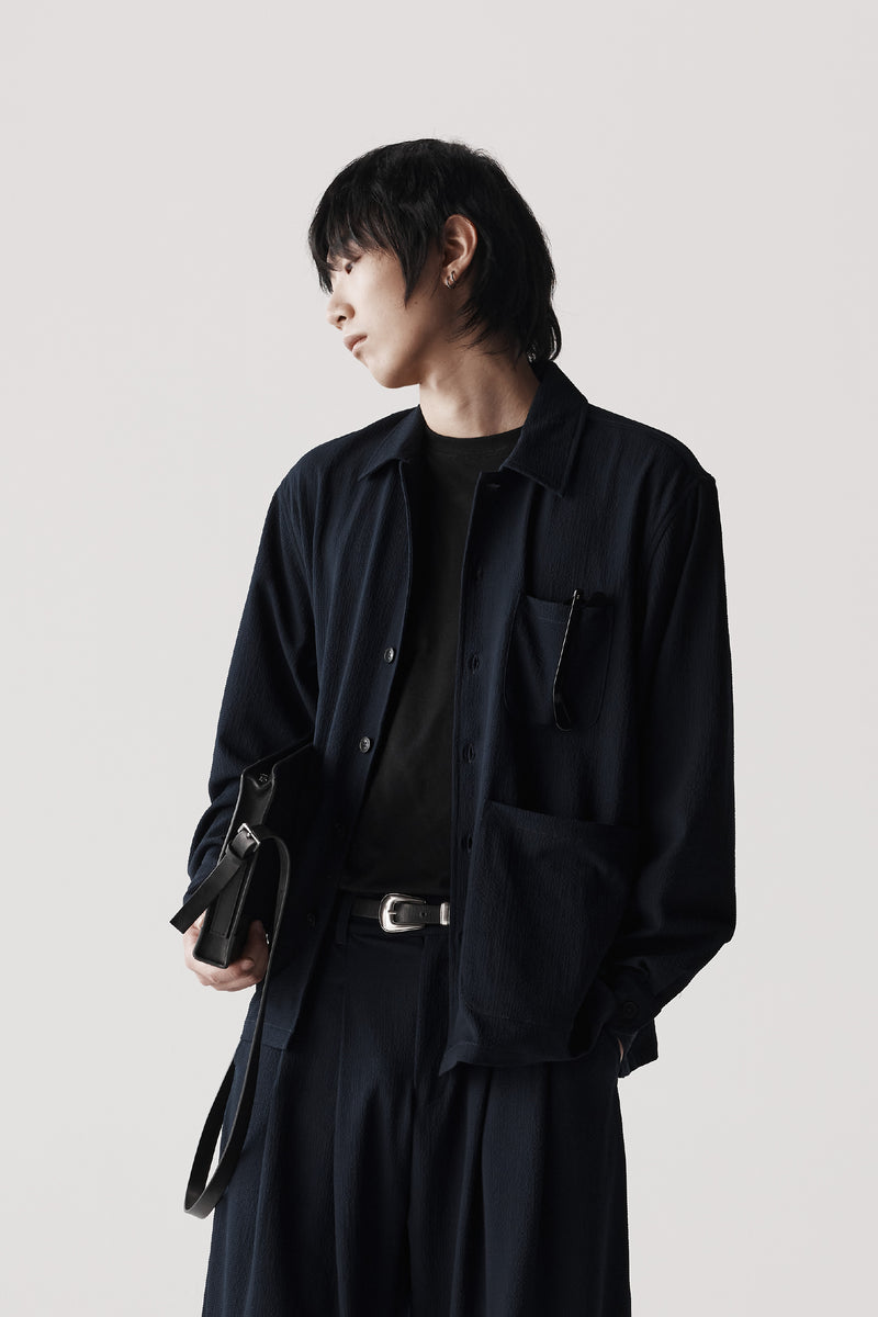 Seersucker Shacket