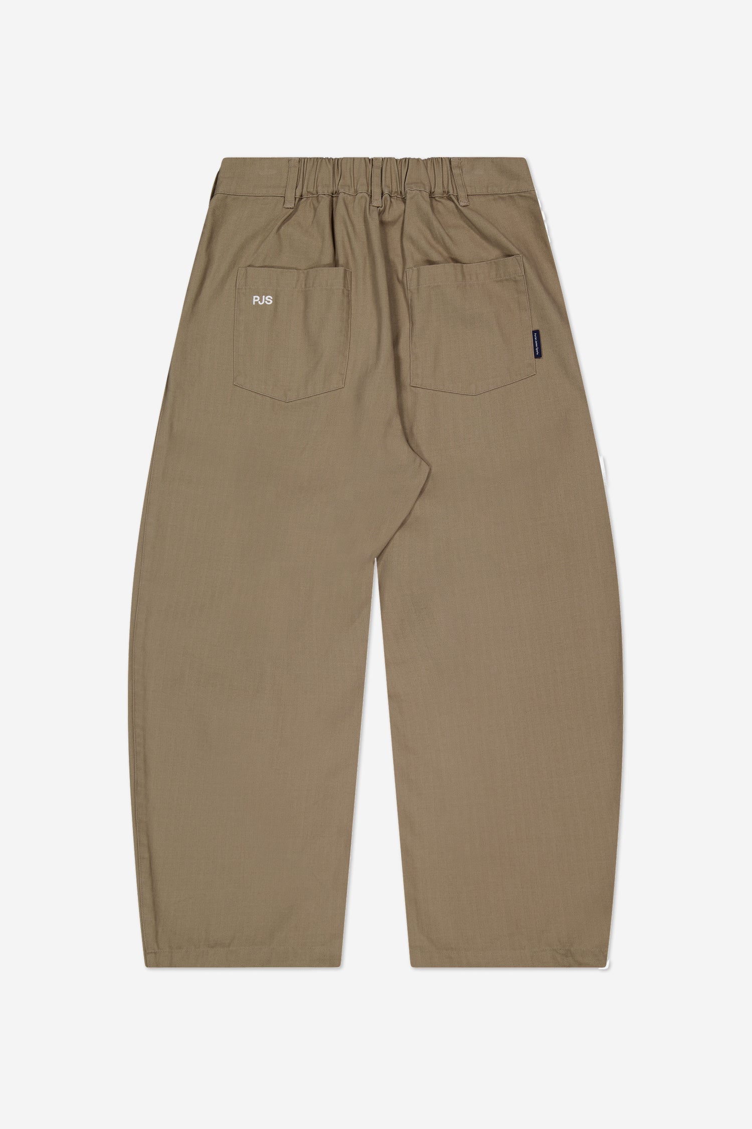 Dart-Knee Pleated Trousers