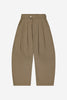Dart-Knee Pleated Trousers