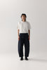 Dart-Knee Pleated Trousers