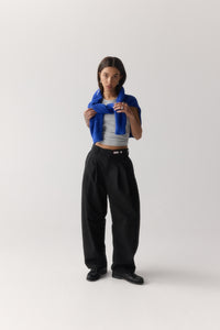 Dart-Knee Pleated Trousers (Pre-Sale)